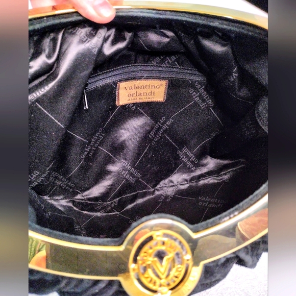 Vintage Valentino Orlando black suede bag - Picture 8 of 10
